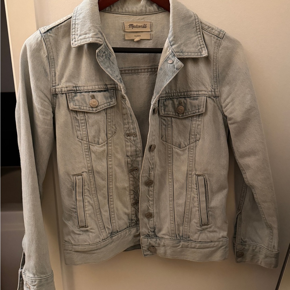Madewell Light Blue Denim Jacket